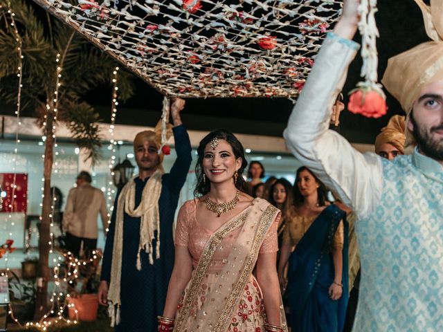 Sarah and Shubham&apos;s wedding in South Delhi, Delhi NCR 117