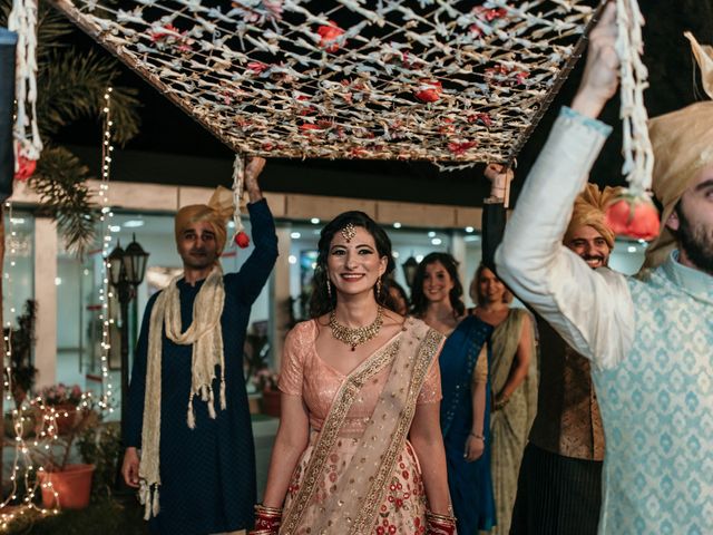 Sarah and Shubham&apos;s wedding in South Delhi, Delhi NCR 119