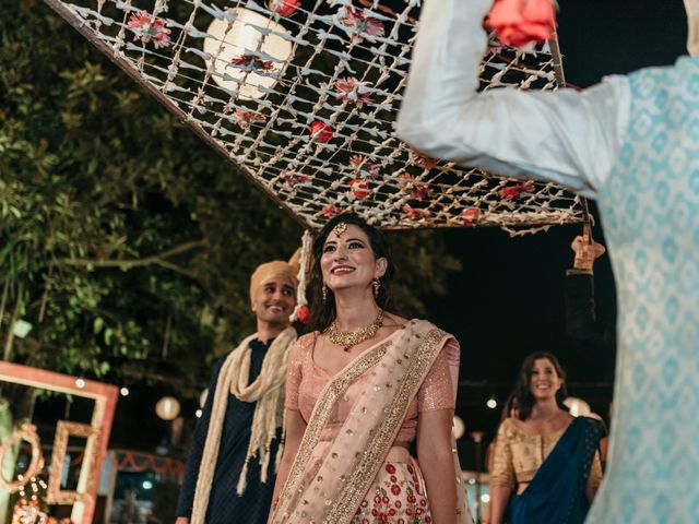 Sarah and Shubham&apos;s wedding in South Delhi, Delhi NCR 116