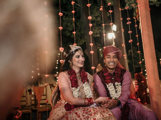 Sarah and Shubham&apos;s wedding in South Delhi, Delhi NCR 142