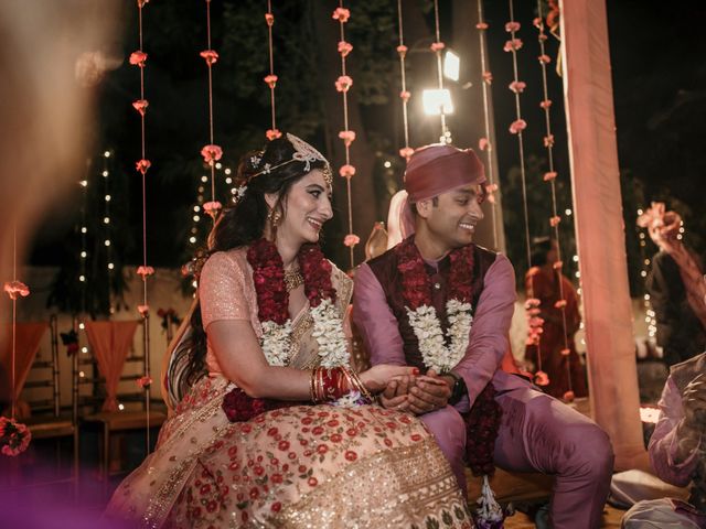 Sarah and Shubham&apos;s wedding in South Delhi, Delhi NCR 143