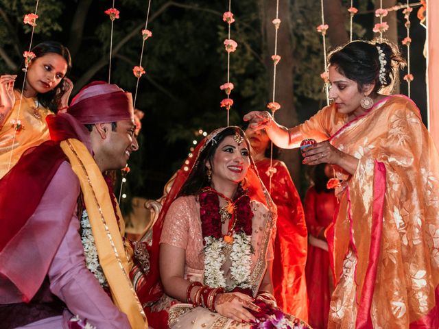Sarah and Shubham&apos;s wedding in South Delhi, Delhi NCR 156