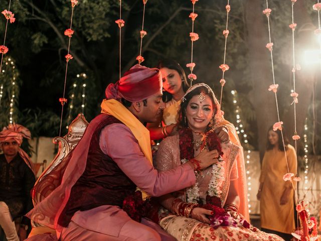 Sarah and Shubham&apos;s wedding in South Delhi, Delhi NCR 134