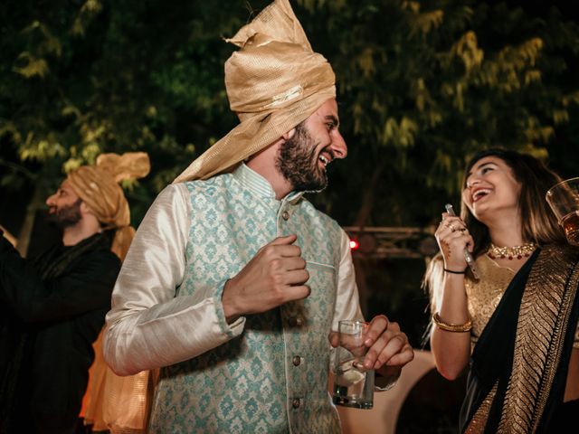 Sarah and Shubham&apos;s wedding in South Delhi, Delhi NCR 175