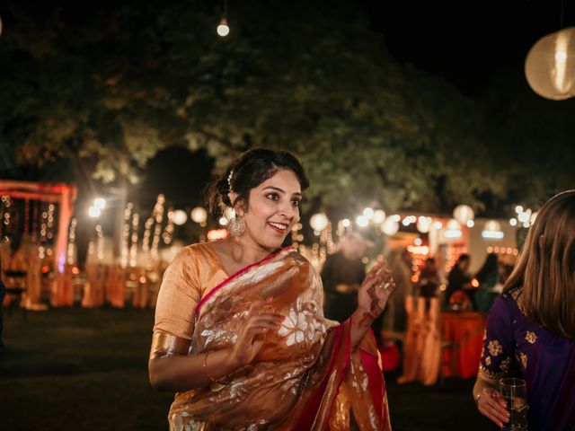 Sarah and Shubham&apos;s wedding in South Delhi, Delhi NCR 176