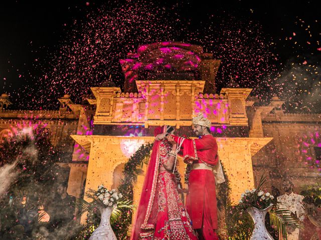 Vaidehi and Vijit&apos;s wedding in Bikaner, Rajasthan 22