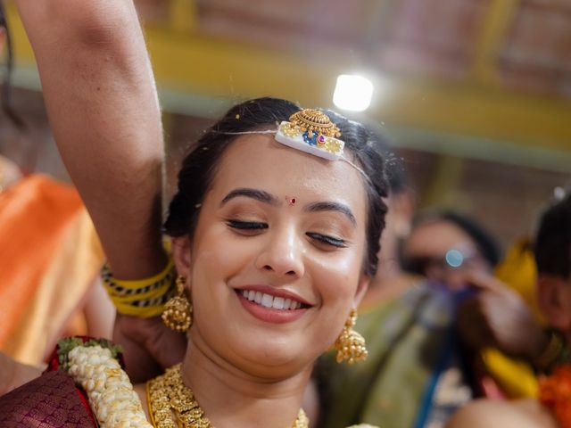 Amulya and Rushat's wedding in Bangalore, Karnataka 9