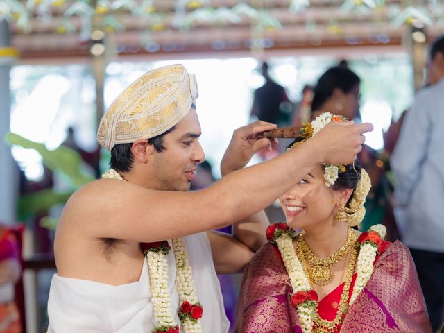 Amulya and Rushat's wedding in Bangalore, Karnataka 11