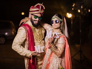 The wedding of Srishti and Animesh