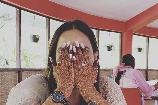 Mehndi Artist Anfar, Goa 1