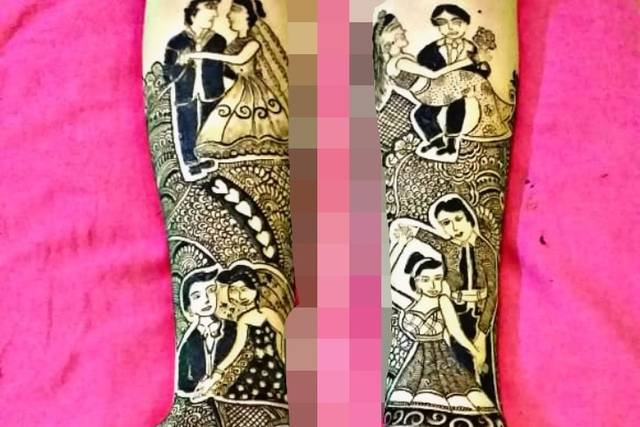 Santosh Mehendi Artist 2