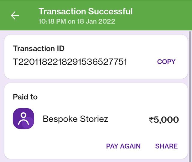 Bespoke Storiez - 1