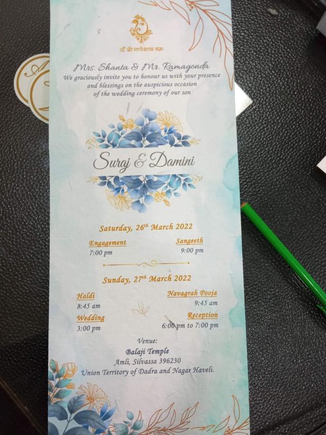 Seed Paper Invites by Plantables, Delhi - 2