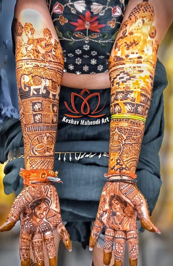 Keshav Mehandi Art - 4