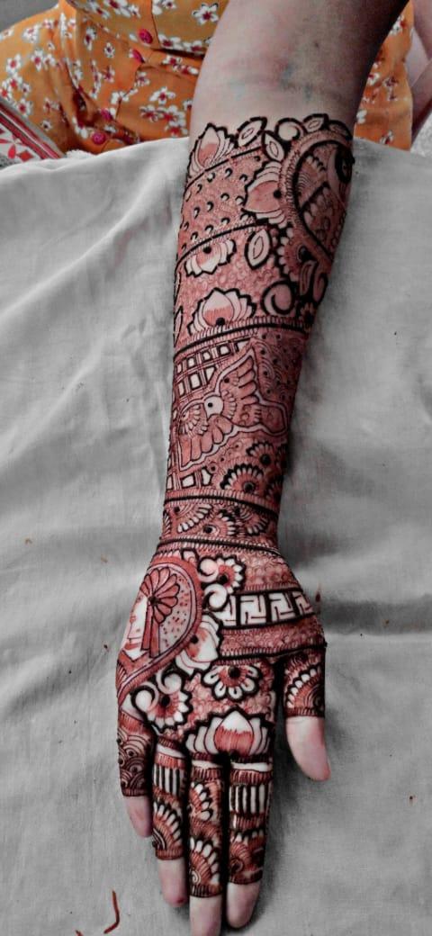 Ayush Mehandi Art - 1