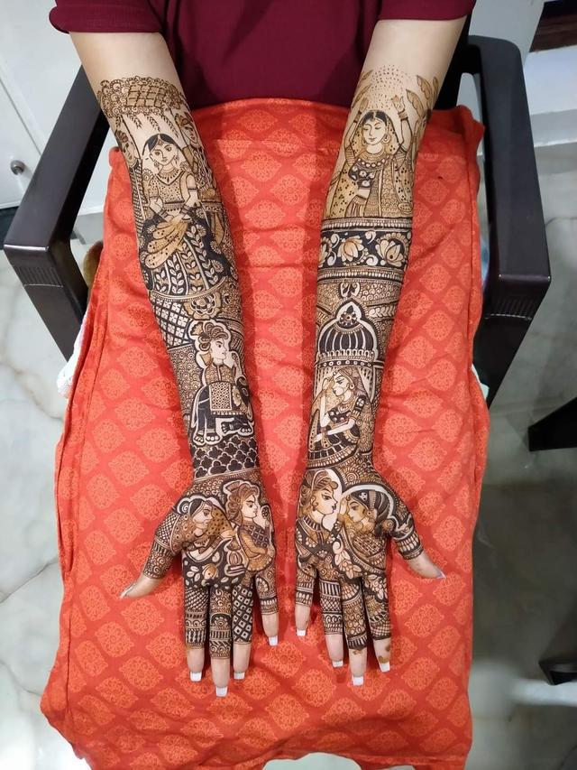 Ayush Mehandi Art - 2