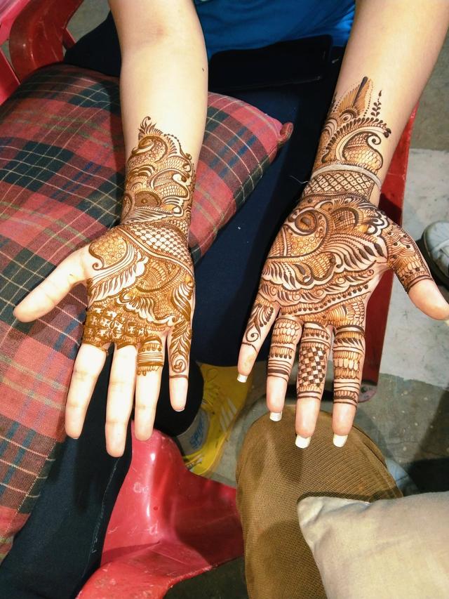 Ayush Mehandi Art - 3