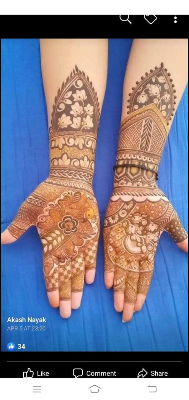 Ayush Mehandi Art - 4