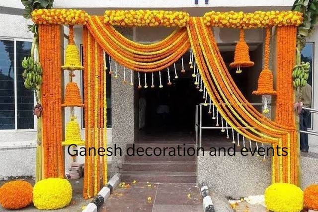Ganesh Decoration and Events 1