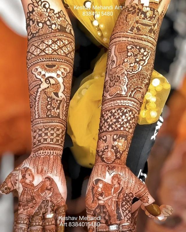 Keshav Mehandi Art - 1