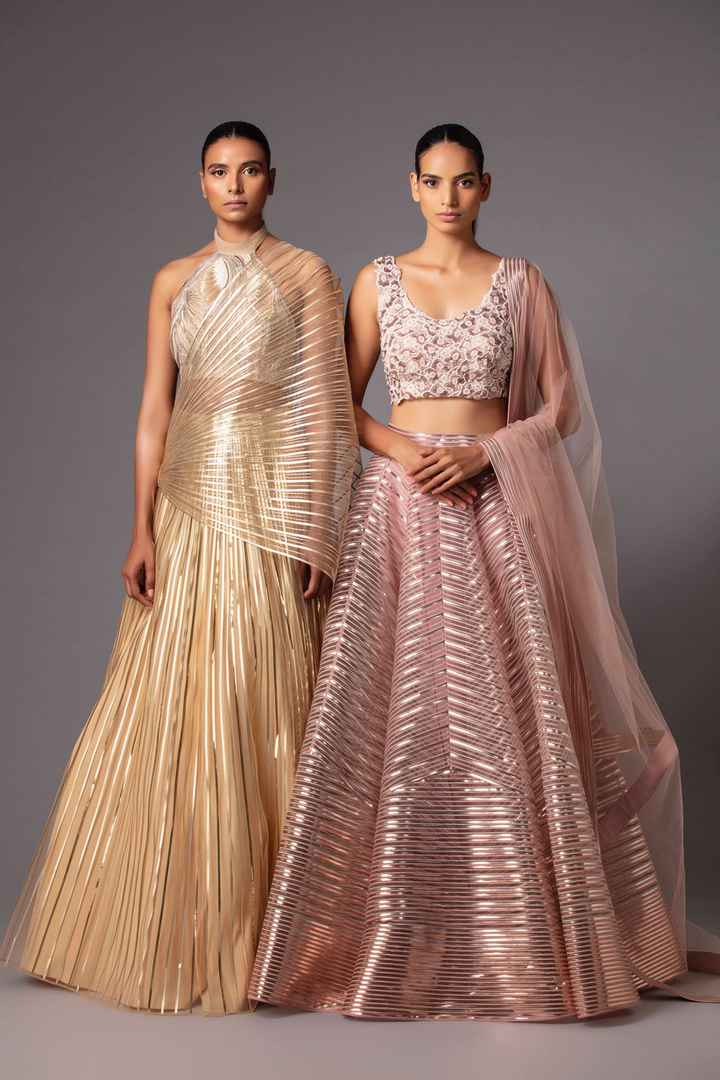 Trendy Blouse designs witnessed in the FDCI Indian Couture Week. - 9