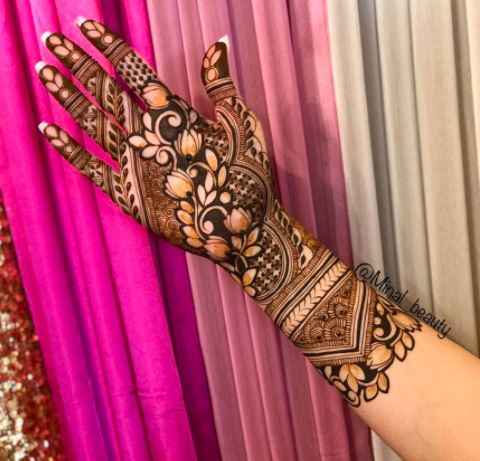 Lotus Mehndi Design! - 1