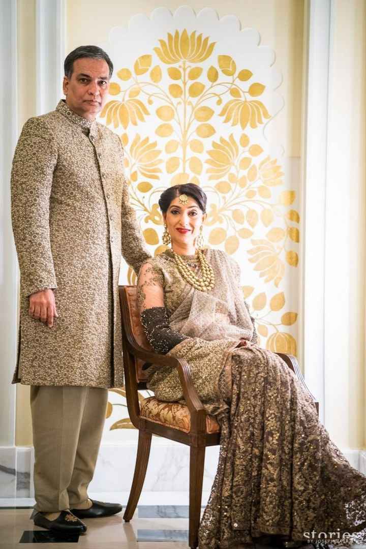 What is the most flattering outfit for the mother of the bride who is 50+ ? - 1