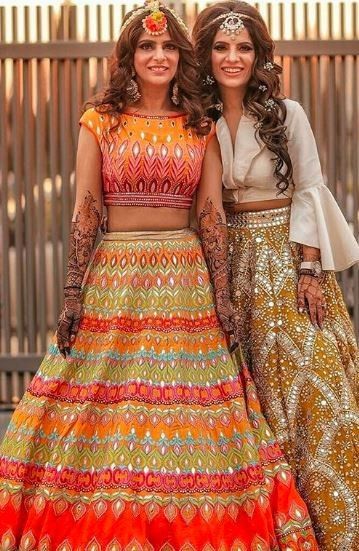 Multi Colour Lehenga Inspo!! 7