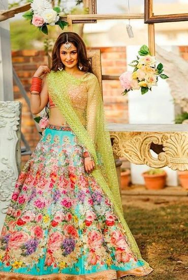 Multi Colour Lehenga Inspo!! 8