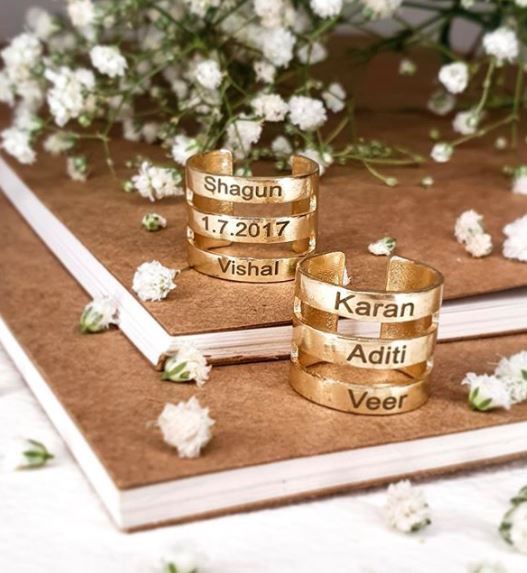 How about this tri gold personalised ring?😍 1