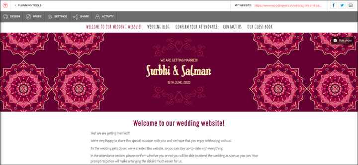 How To Create Your Wedding Website!?!? - 3