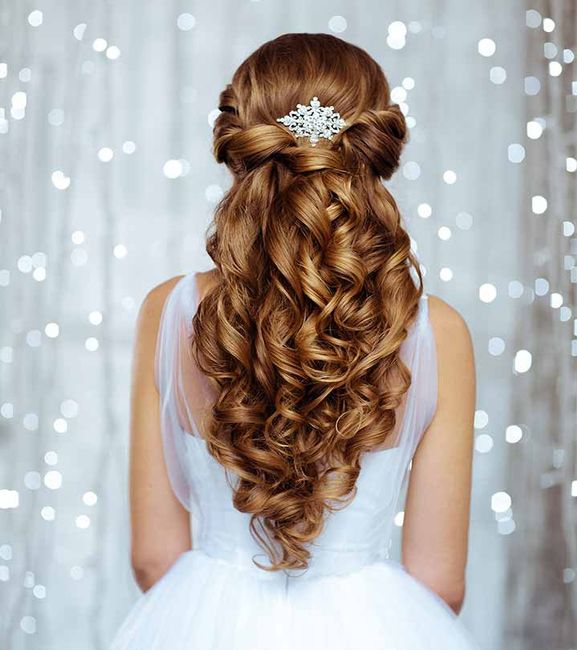 Hairstyle with gown!! 1