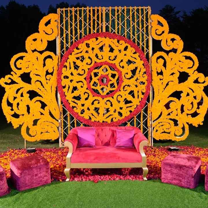 Yellow and pink simple theme décor! - 1