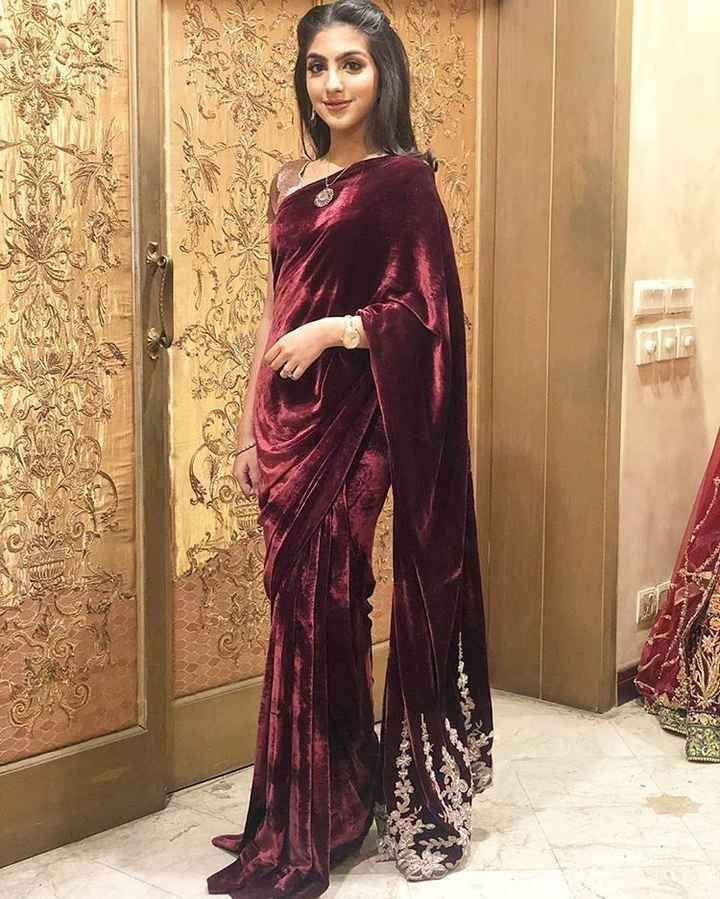Looking for velvet saree - 1