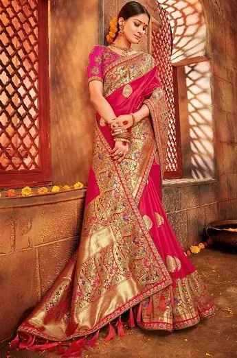Looking for bridal saree design options - 1