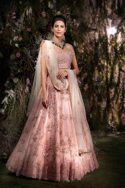 Mirror work vs embroidered lehenga ? - 2