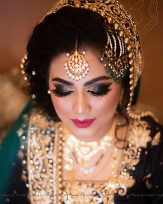 Trendiest Bridal Eye Makeup 1