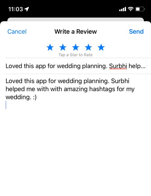 Wedding hashtag suggestions 2
