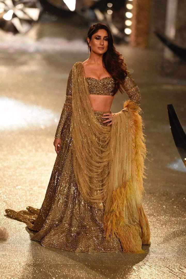 What do you guys think of these Lehngas - 1