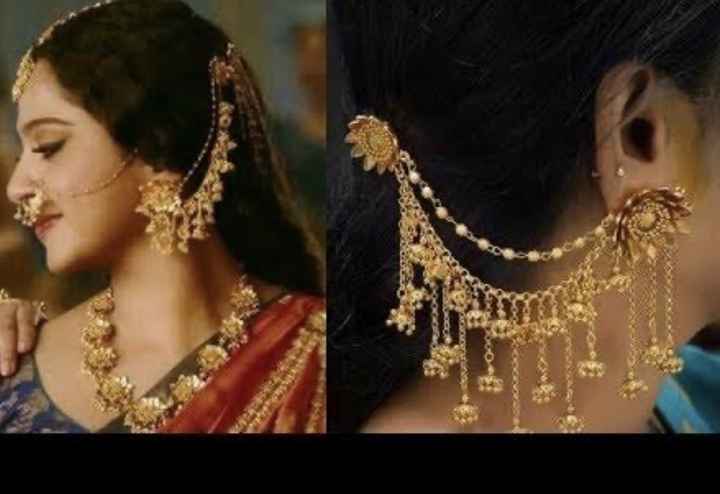 These gold earring are a must in every bride’s jewellery - 1