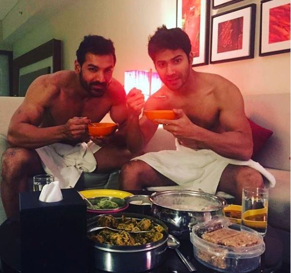 If you want to have Abs like John and Varun, have Ghar Ka Khaana!!!! 1