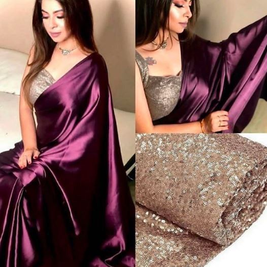 Such a saree look is completely achievable in any colour on your choice! - 1