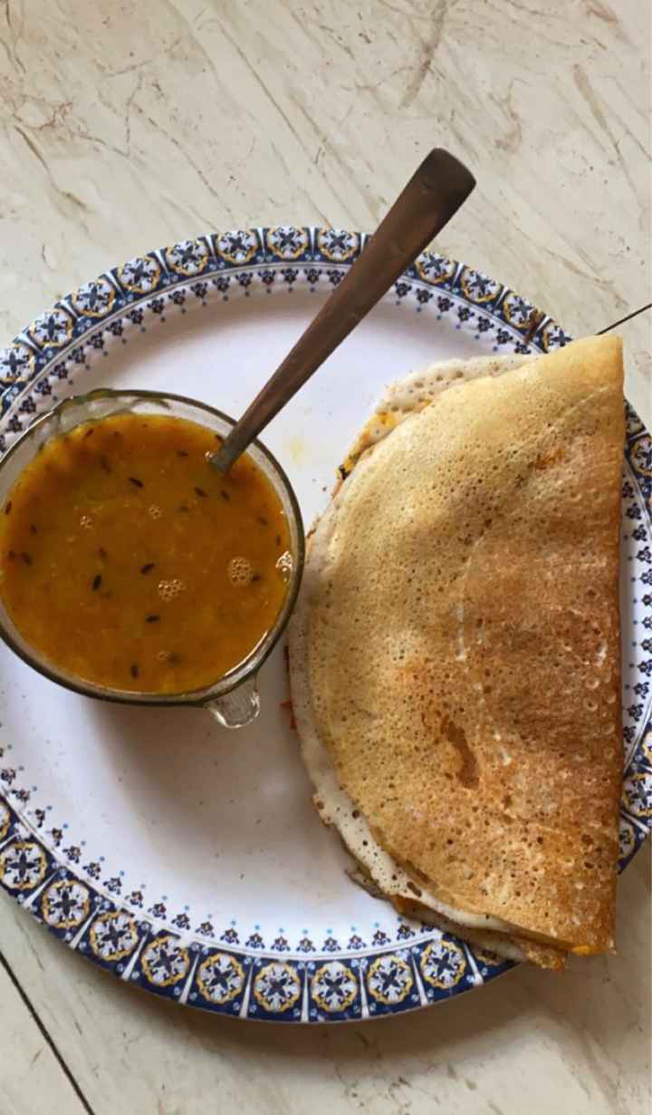 Dosa time!! Made this yumm Dosa last night guys! - 1