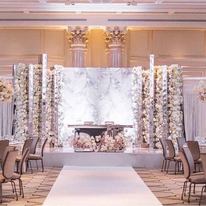 i am looking for elegant backdrop ideas! - 1