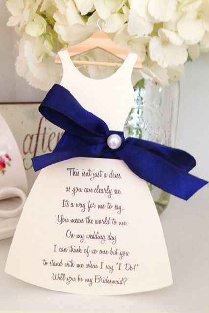 diy Bridesmaid invitation - 1