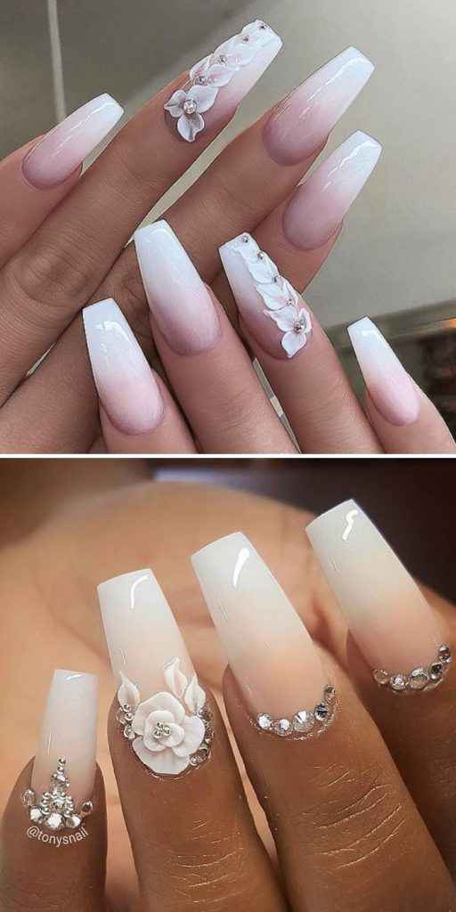 Bridal nail designs!! - 1