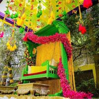 Floral Decor For Mehndi Function - 1