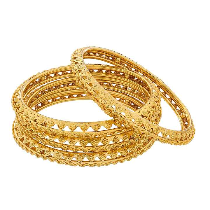 Golden Bangle Designs! - 1