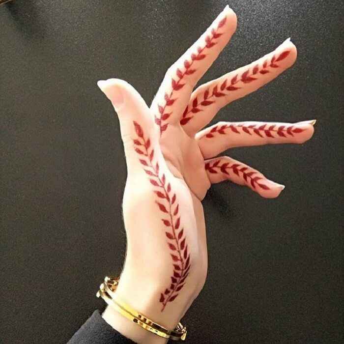 Unique mehendi design - 1