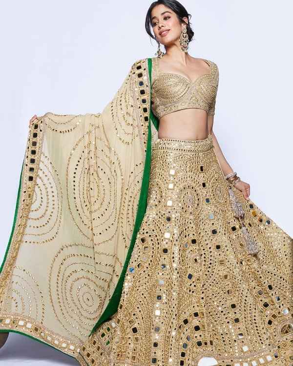 Looking for mirror work lehenga - 1